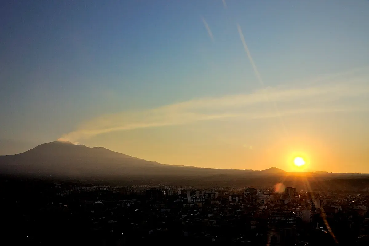 Mount Etna landscape