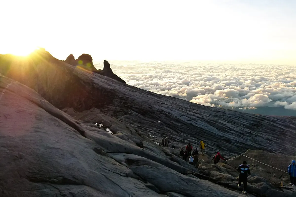 Mount Kinabalu landscape