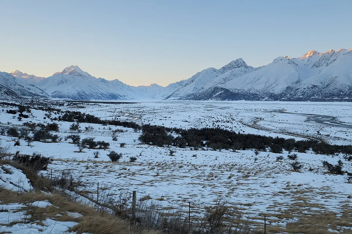 Aoraki / Mount Cook landscape